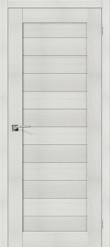 Фото Межкомнатная дверь X-21 Лиственница беленая